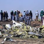 Boeing 737 max crash site